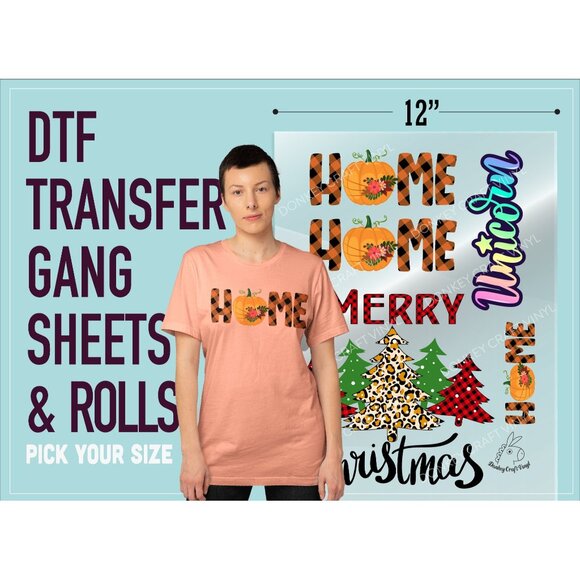 Other - Custom Personalized DTF Transfer, T-shirt Transfers, Ready to Press Transfers